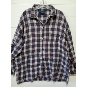 Nautica men's XL flannel sleep shirt